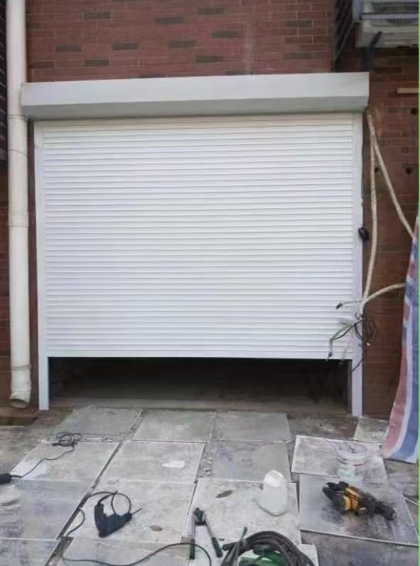 彩鲸(CAIJING)JLM-02A卷帘门铝合金卷闸门电动智能自动门遥控翻板车库门住宅家具门园艺护栏庭院提升门晒单图