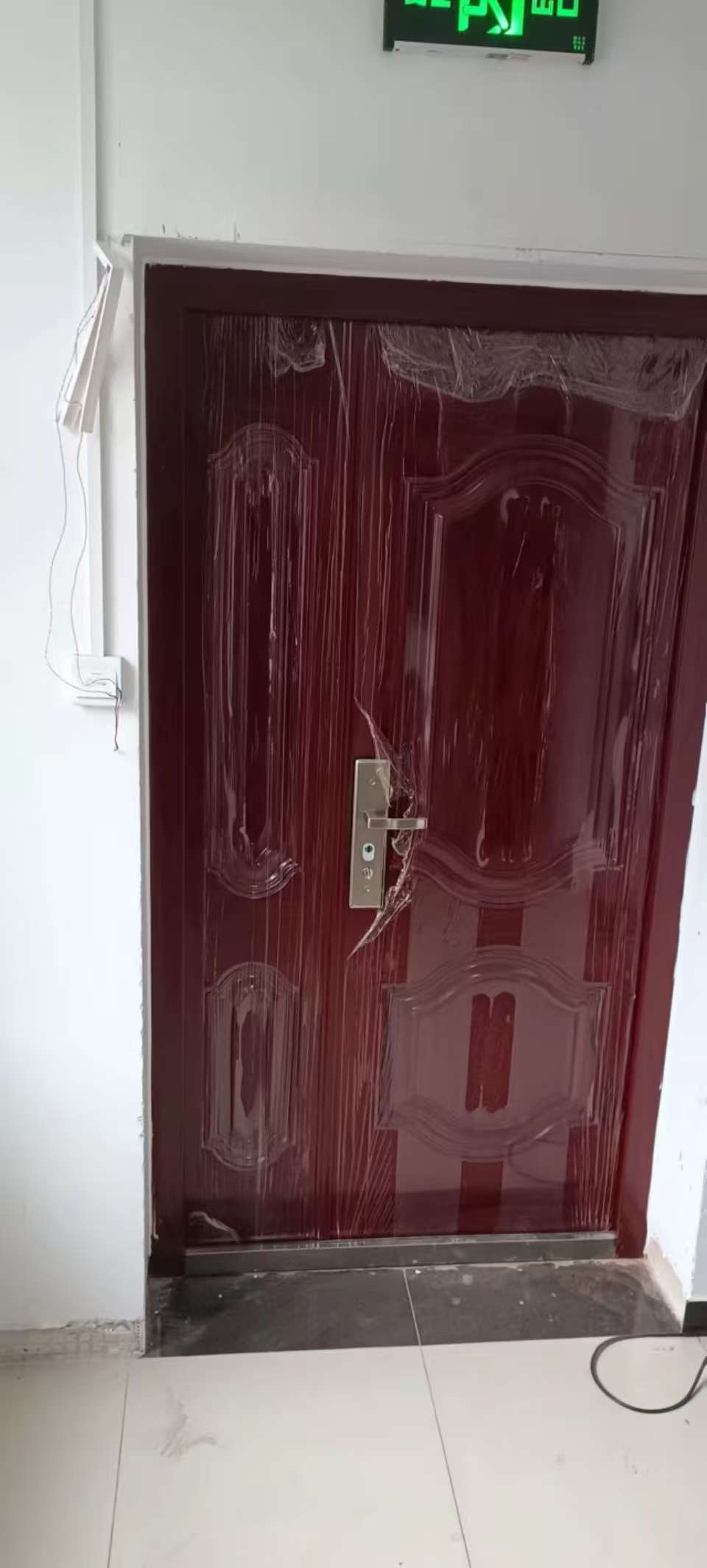 CJ-FDZM02钢质防盗门安全门钢质家用门进户门大门别墅入户门商业办公家具门酒店家具门晒单图