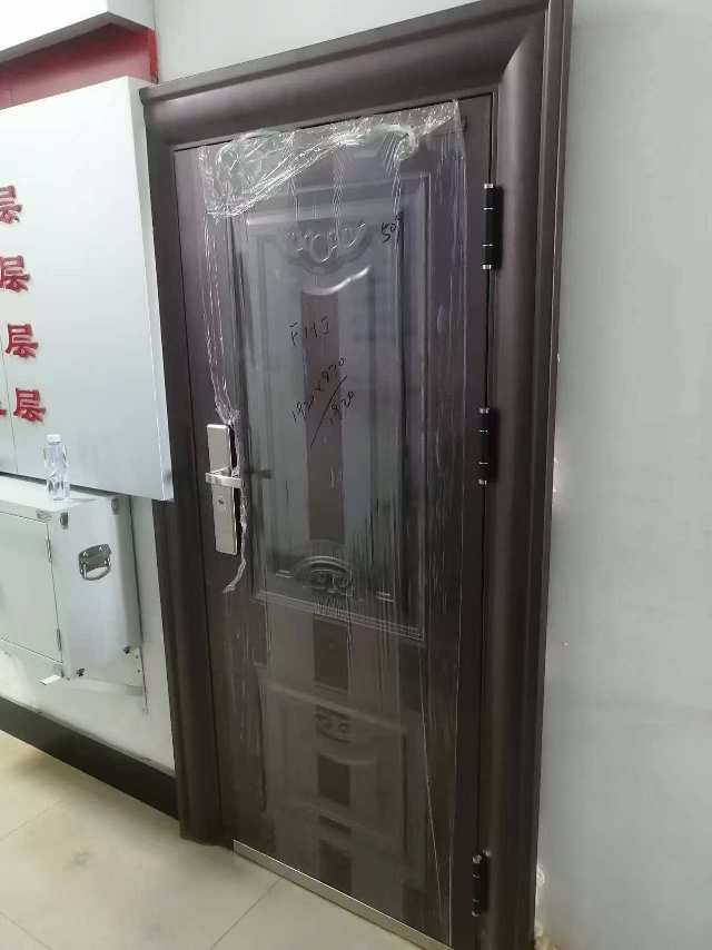 CJ-FDDK01钢质防盗门安全门钢质家用门进户门大门别墅入户门家装建材门酒店家具商业办公家具门晒单图