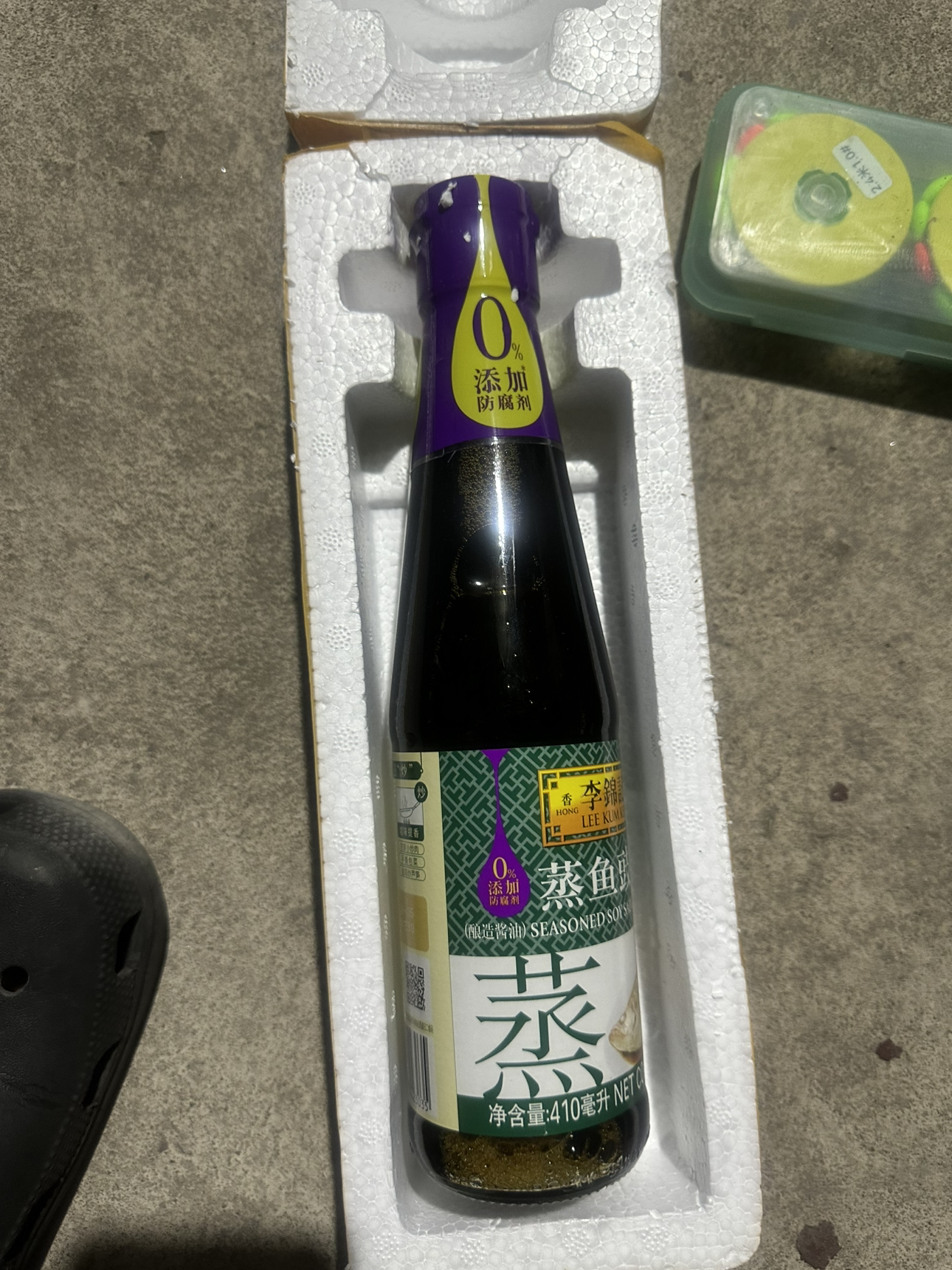 李锦记 LEEKUMKEE蒸鱼豉油清蒸海鲜鱼虾去腥炒菜提鲜酱油蒸煮调料家用0添加防腐剂 410ml*1晒单图