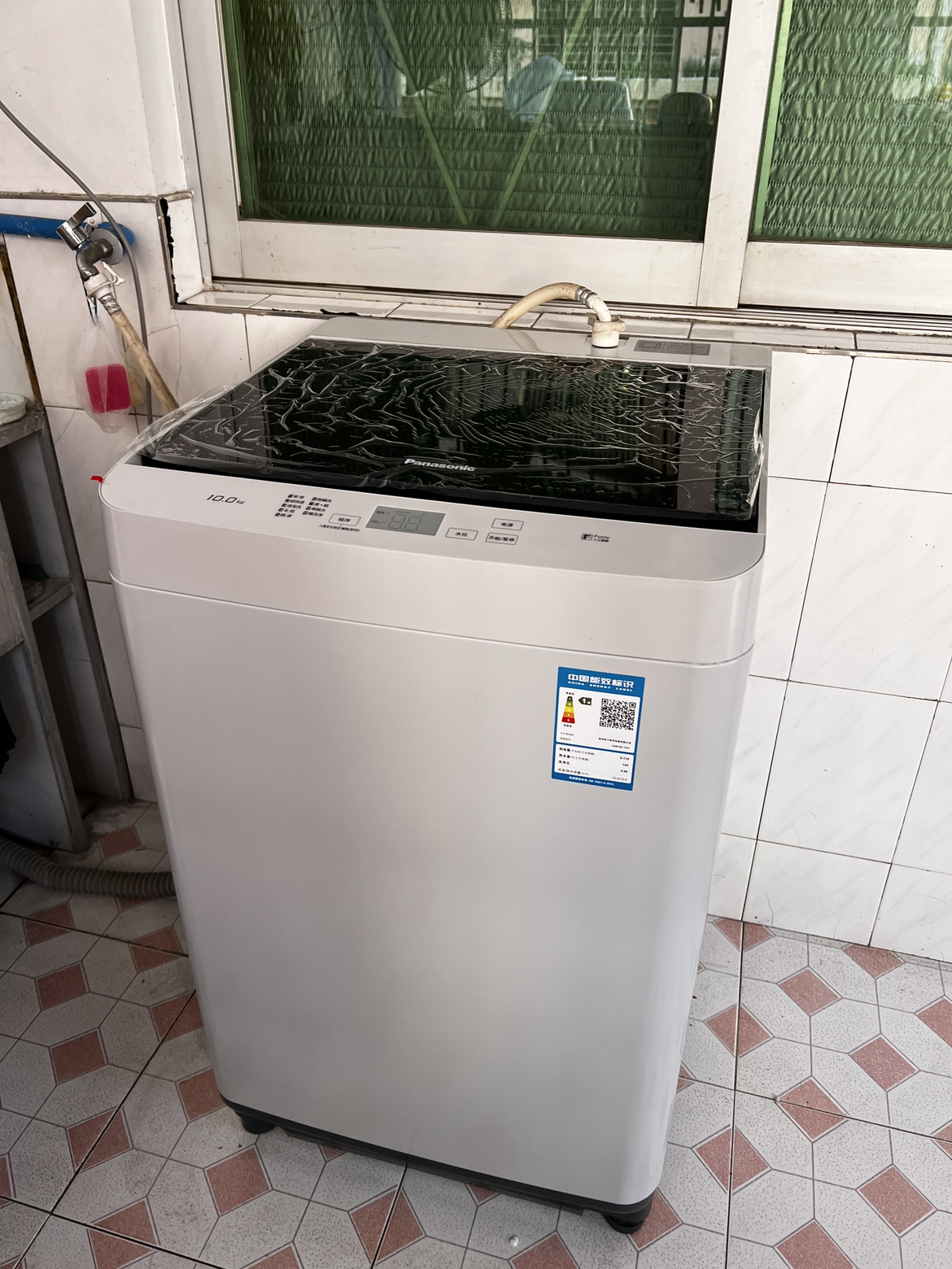 [吴磊推荐]松下洗衣机全自动波轮10公斤家用大容量节能省水抗菌除螨浸泡洗毛毯洗人工智能祛渍桶洗净 XQB100-T2F1晒单图