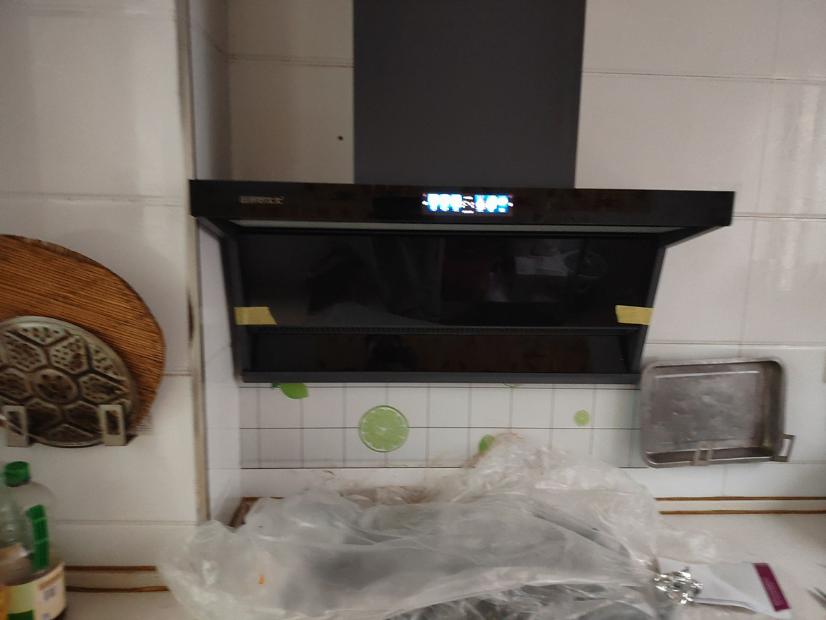 旺厨好太太 油烟机顶侧双吸 32立方大吸力家用7字吸油烟机大功率 自动清洗 语音声控 触摸式晒单图