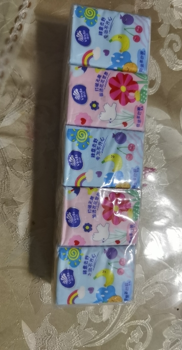 维达手帕纸多巴胺系列3层8片30包纸巾随身装便携式面巾纸小包装晒单图