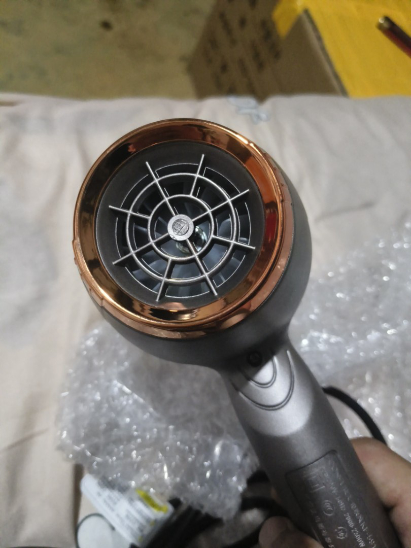 康夫(CONFU)电吹风机 发廊家用2300W大功率吹风机 恒温护发速干理发店多档调节吹风筒KF-5919香槟金晒单图