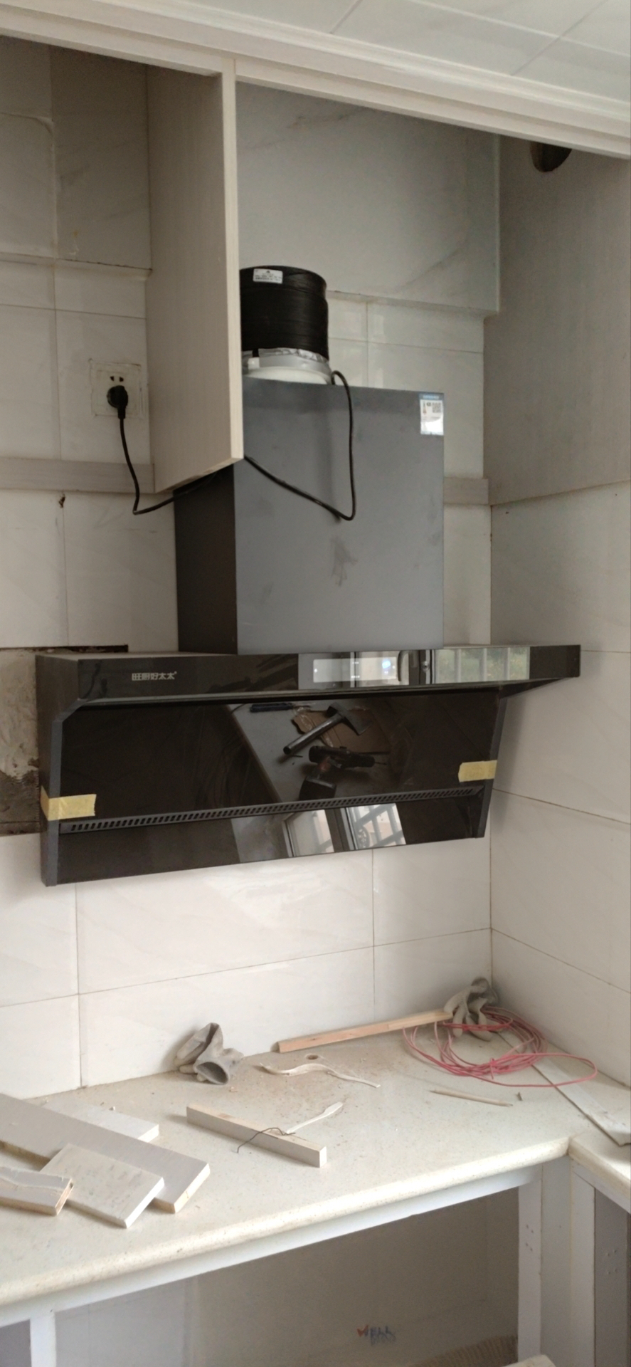 旺厨好太太 油烟机顶侧双吸 32立方大吸力家用7字吸油烟机大功率 自动清洗 语音声控 触摸式晒单图