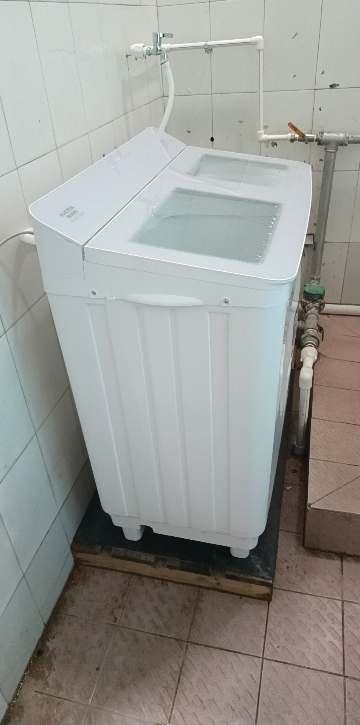 澳柯玛13公斤大容量双缸双动力 半自动洗衣机 洗脱分离 家用商用 双桶洗衣机XPB130-3188S白色晒单图