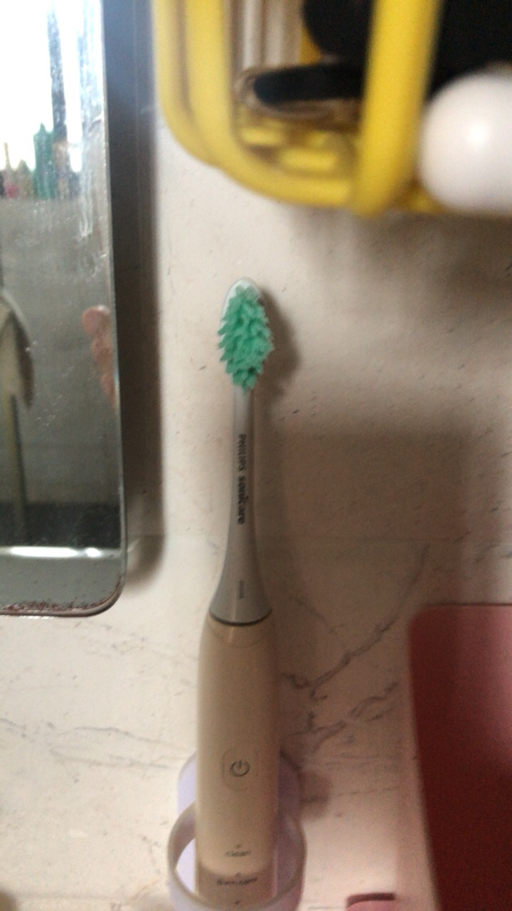 飞利浦(PHILIPS)电动牙刷头 3D软毛呵护牙龈 1支装HX2021/02适用于HX2471/HX2431全系列晒单图
