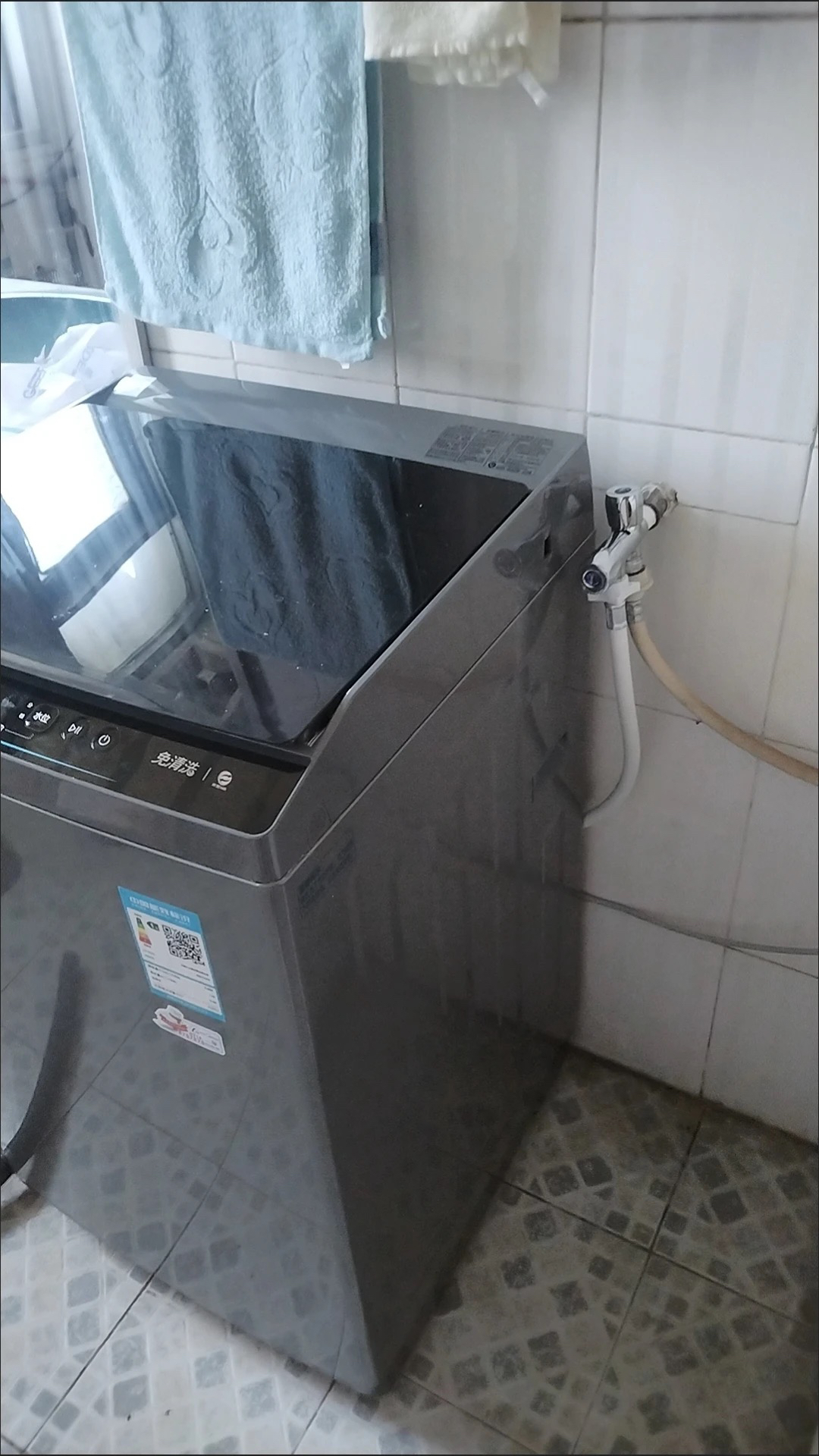 [苏宁自营]小天鹅全自动8kg金属钛波轮洗衣机 TB80V26DT 直驱变频 一级能效 静音节能大容量家庭使用晒单图