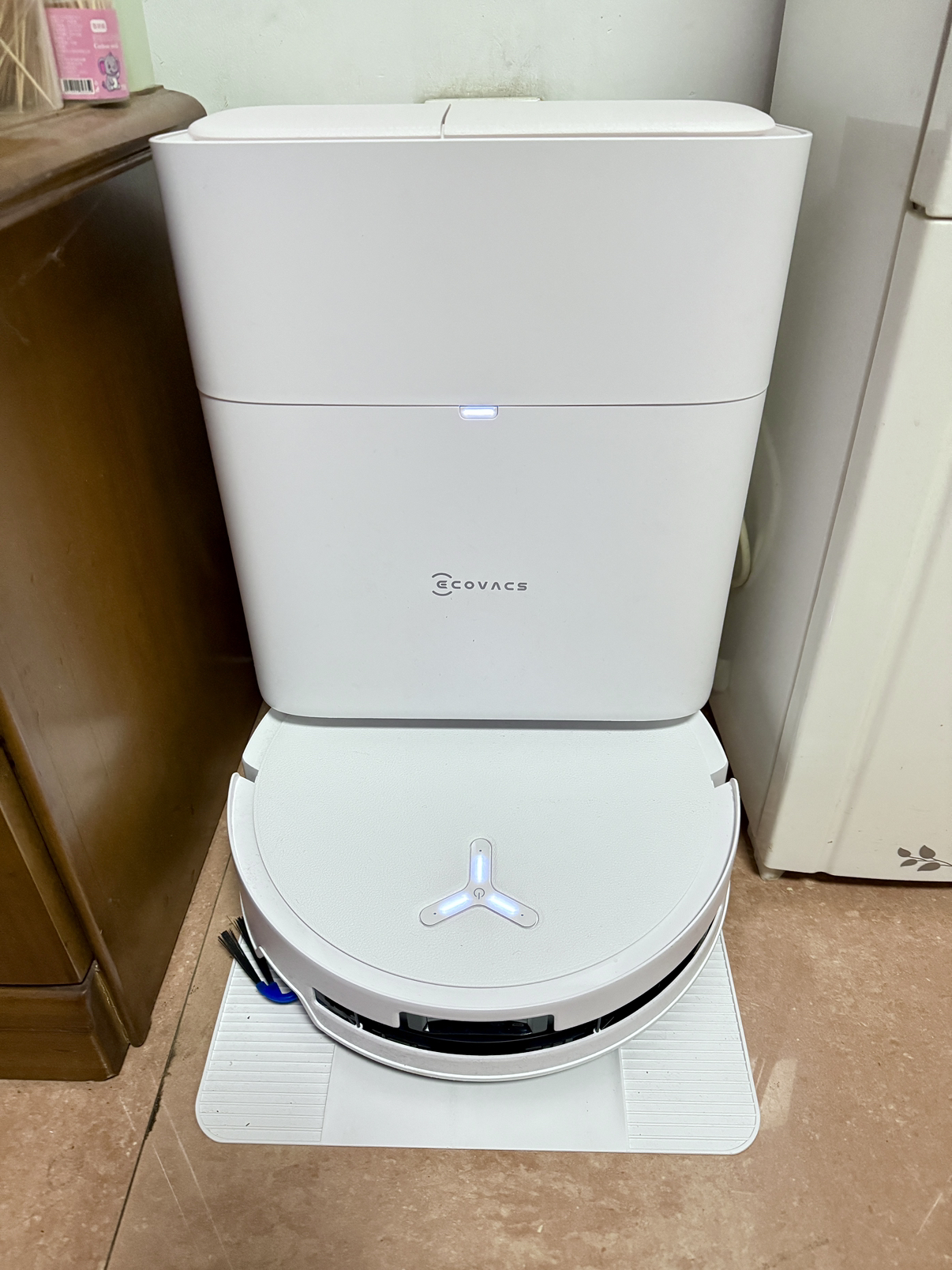 科沃斯新品T80S扫地机器人扫拖一体滚筒活洗自动清洗全自动洗地机智能家用官方旗舰正品 水箱版晒单图