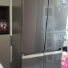 海尔(Haier)BCD-406WLHTDEDSLU1 406升十字对开门超薄嵌入冰箱 彩晶面板 DEO净味养鲜 家用晒单图