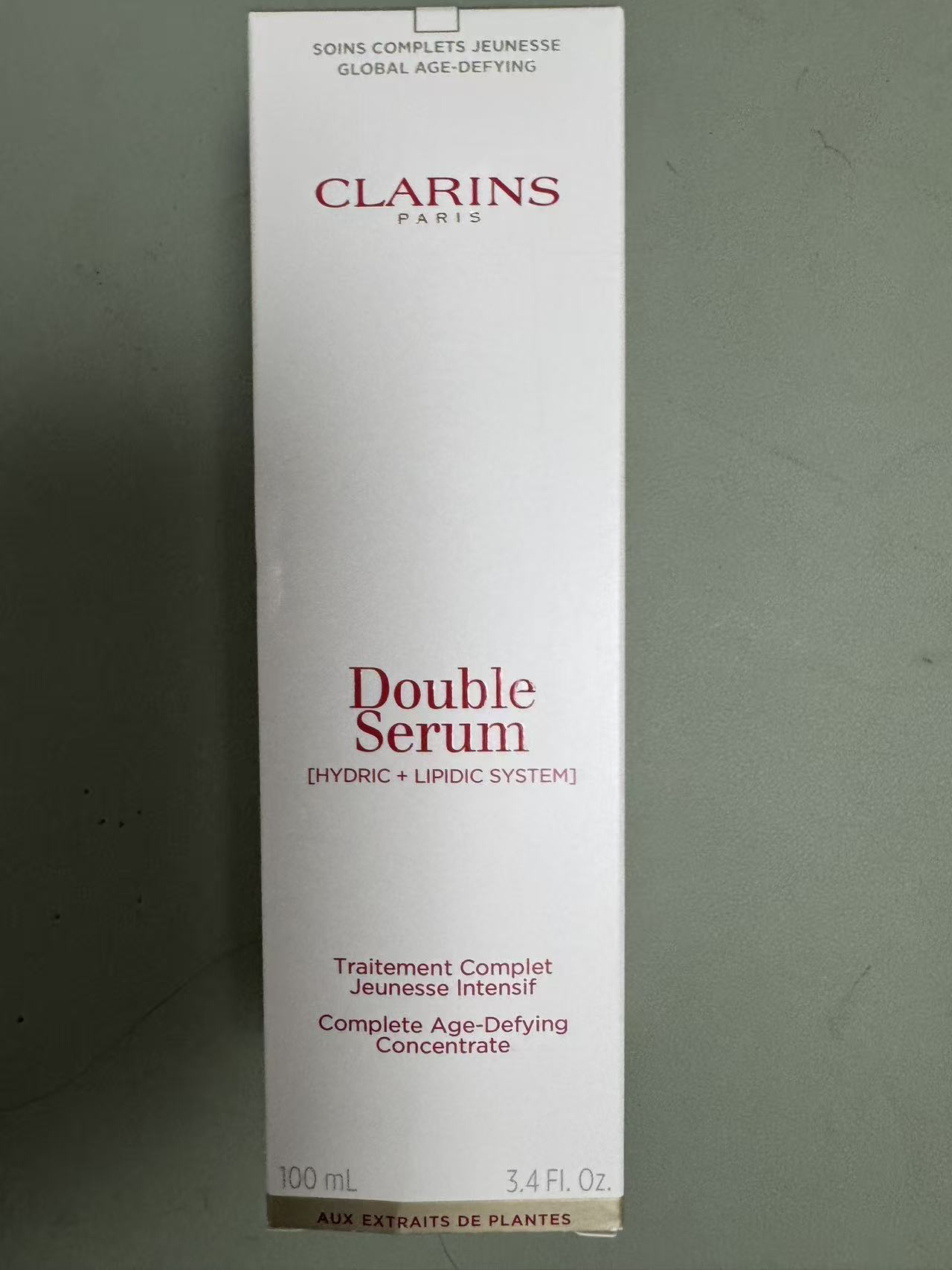 娇韵诗(CLARINS)全新第九代黄金双萃修护精华液100ml晒单图
