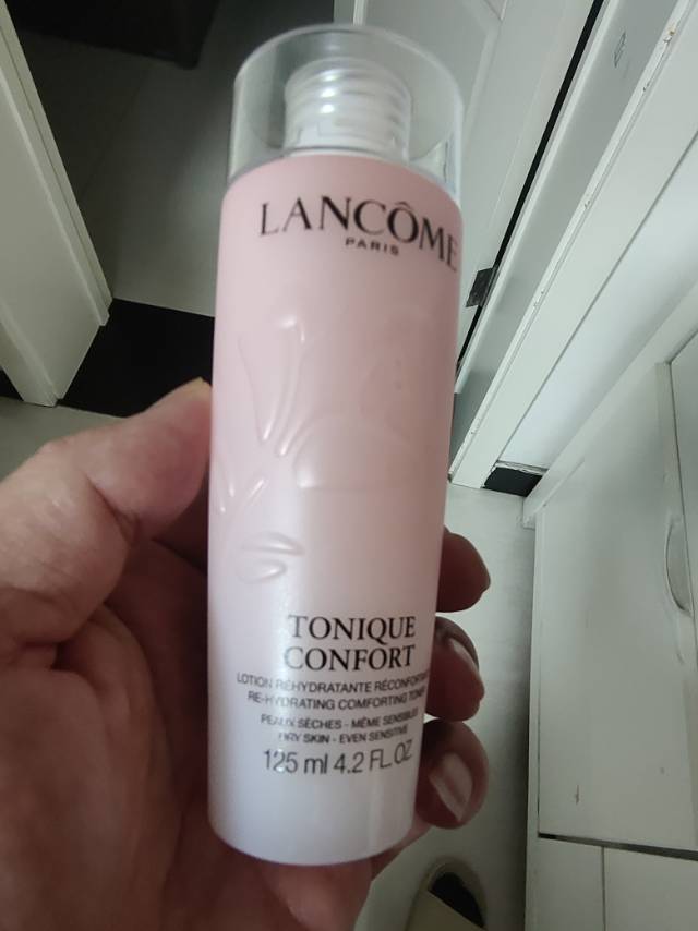 LANCÔME 兰蔻玫瑰露清滢柔肤粉水爽肤水400毫升干皮真爱补水保湿大粉水两瓶装+125ml中样晒单图