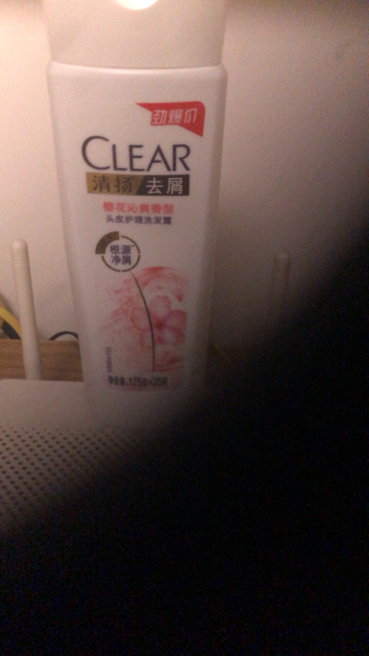 清扬(CLEAR)去屑洗发水男女士滋养止痒洗发露樱花沁爽型175g晒单图