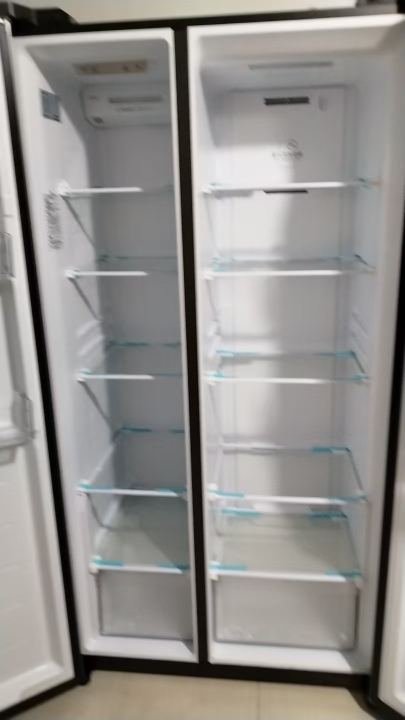 海尔(Haier)515升对开门超薄嵌入冰箱 大冷冻空间格局 黑金净化 一级双变频 BCD-515WLHSSEDS9晒单图