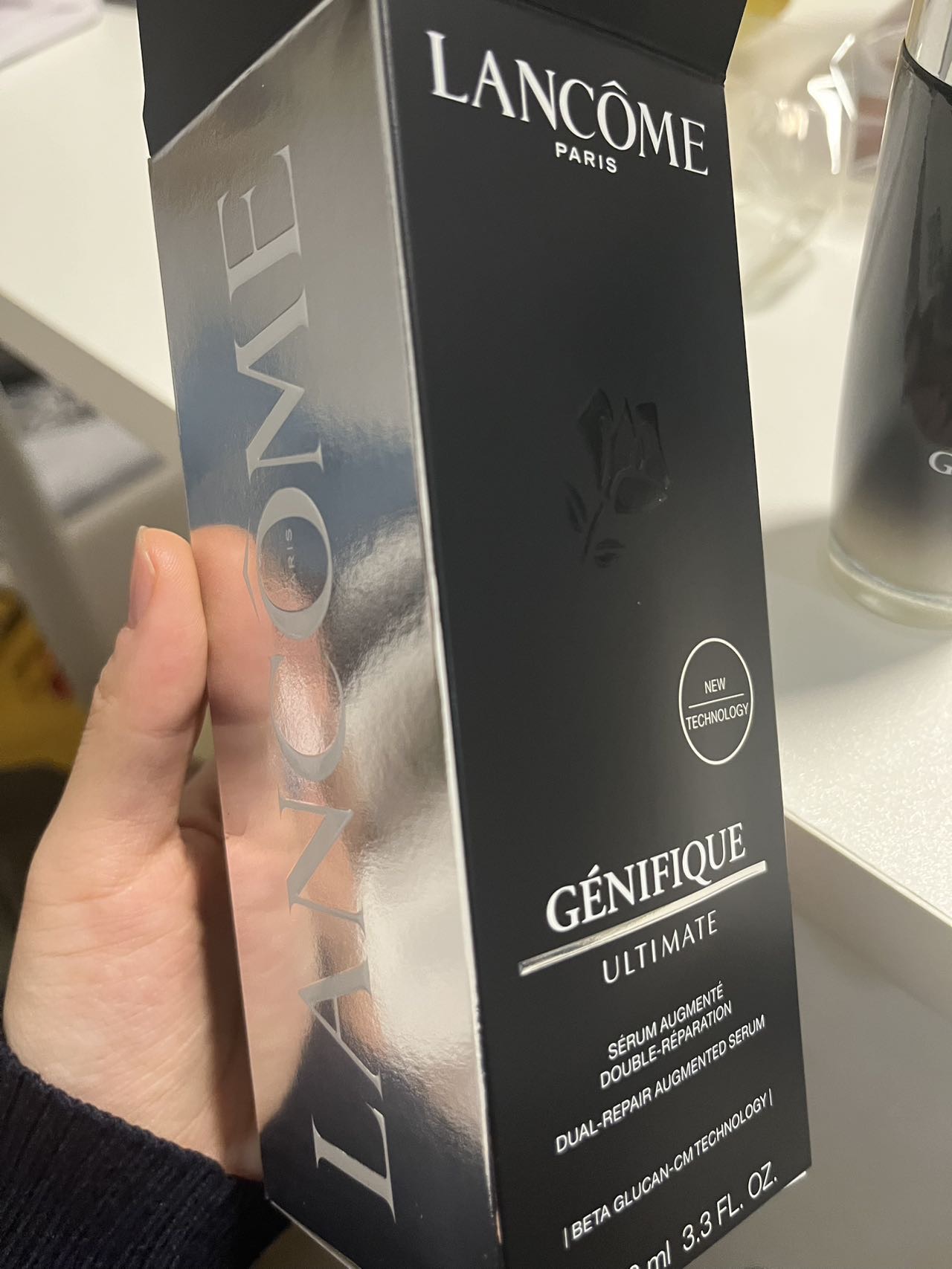 兰蔻(LANCOME)小黑瓶精华肌底液强韧修护肌底改善干燥细纹保湿补水紧肤淡皱精华肌底液100ml+7ml晒单图