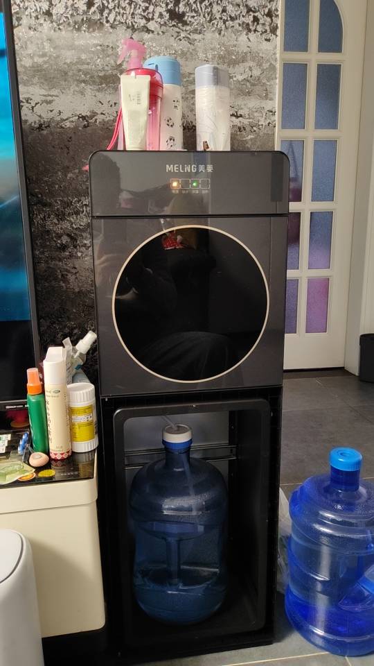 美菱(MELING)饮水机下置式家用立式温热型快速加热下置水桶饮水器MY-L807晒单图