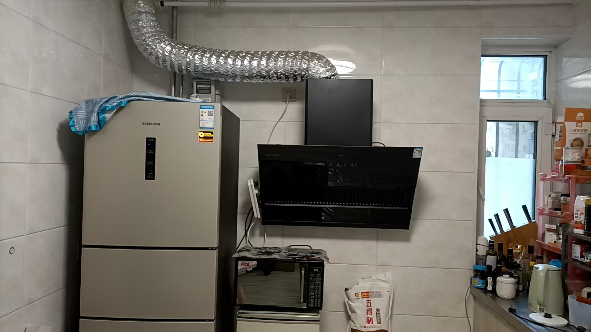 欢呼好太太侧吸式抽油烟机单烟机 22立方大吸力烟机单机 带自动清洗厨房家用脱排烟机 风美 上门安装晒单图