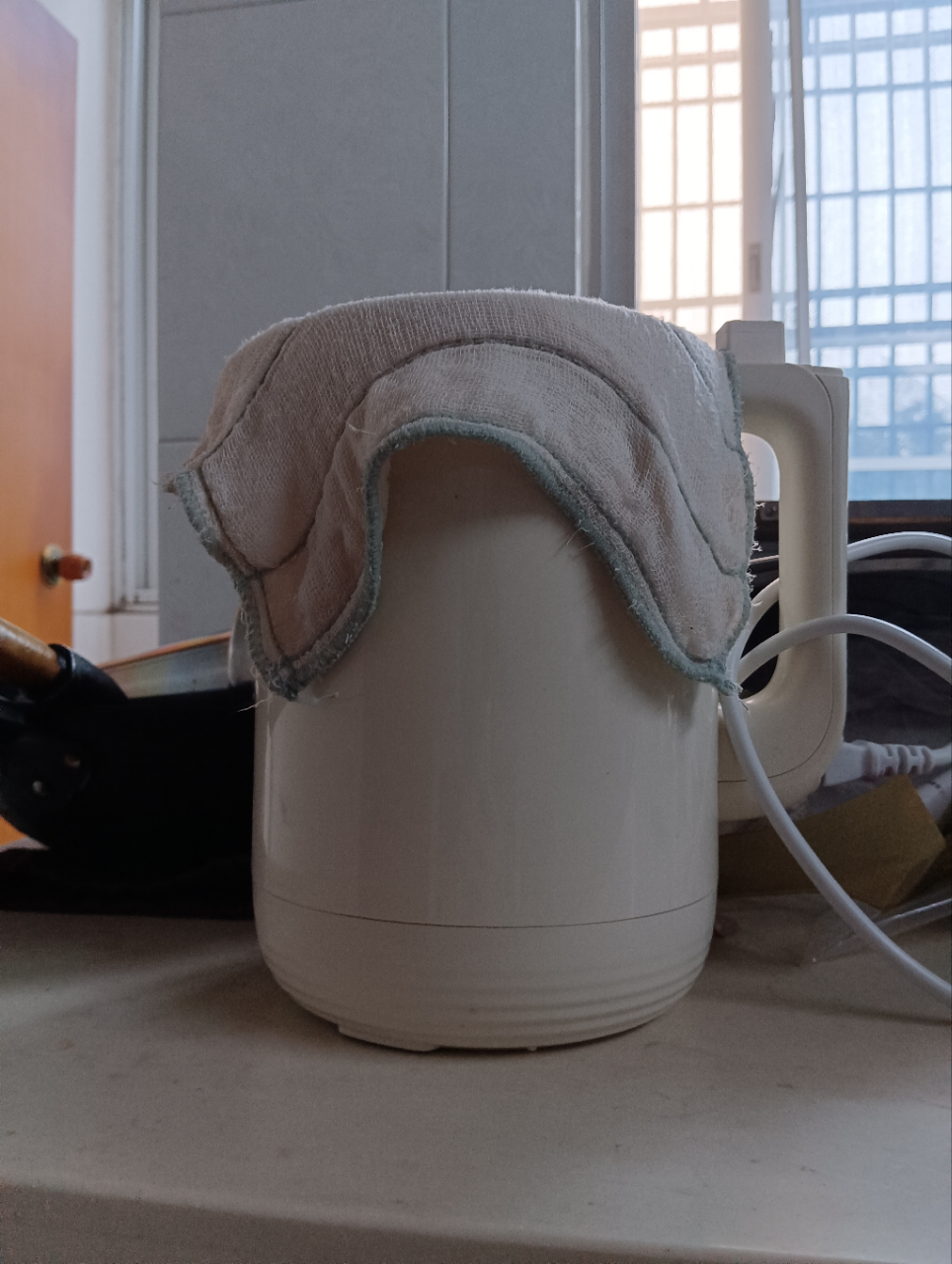 九阳豆浆机家用全自动2-5人多功能轻音破壁机无渣免过滤免煮新款 奶油白 D260- 1.2L晒单图