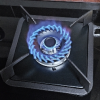 美的(Midea)燃气灶液化气 双灶具 家用5.0kW猛火灶灶台嵌两用 高热效 可调节底盘 Q325-M晒单图