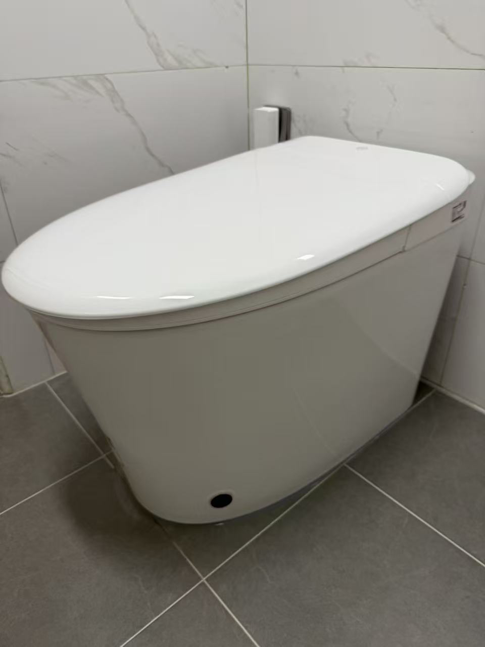 九牧(JOMOO)小牧卫浴智能马桶轻智能除臭抗菌一体式坐便器 S5-8900 脚感冲水+带水箱1级水效 坑距305mm晒单图