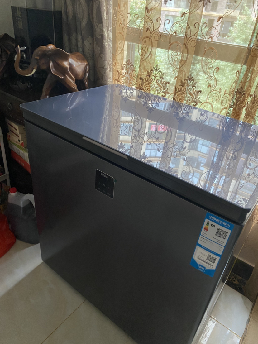 海尔无需除霜冰柜家用200升零下40℃细胞级速冻超低温冰柜商用大容量海鲜柜智能电子控温自动除菌 [重磅升级]200升晒单图