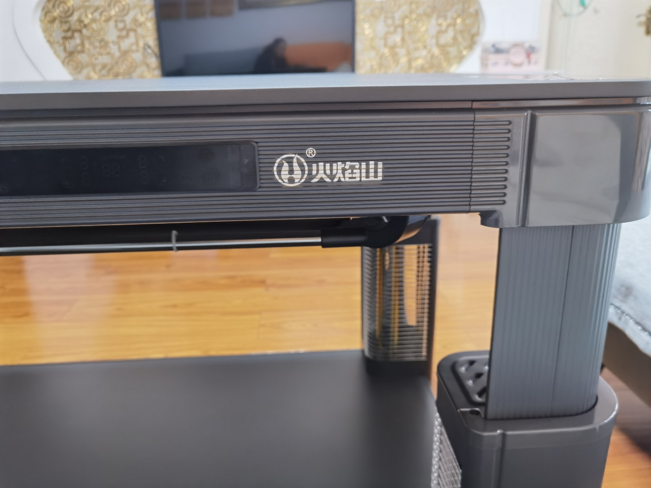 火焰山电暖桌取暖桌升降茶几一体电暖炉家用烤火桌长方形晒单图