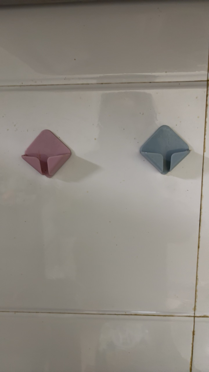 创意多功能插头挂钩免打孔墙壁菱形粘钩厨房插座电源线收纳固定器晒单图