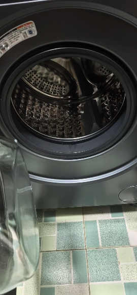 海尔 追光系列 10公斤 直驱变频 精华洗 滚筒洗衣机 超薄 除菌螨 智投 洗净比1.15 XQG100-BD37L晒单图