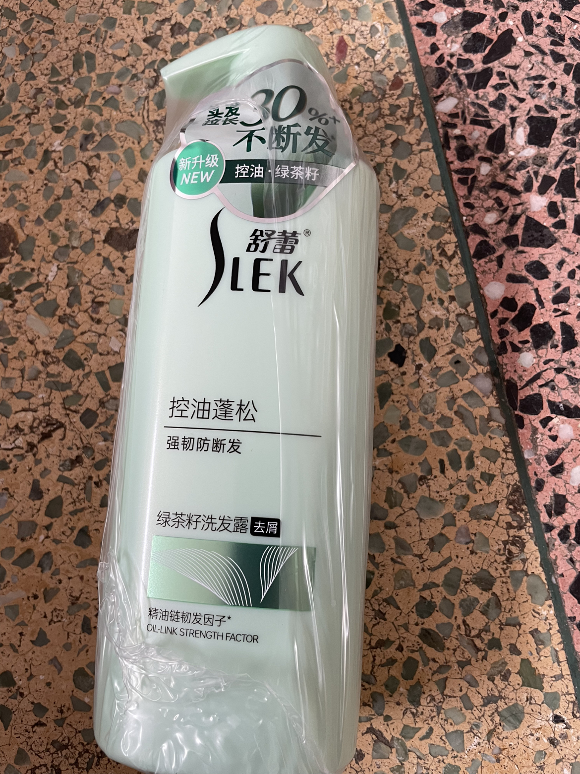 舒蕾绿茶籽控油去屑洗发露500ml晒单图