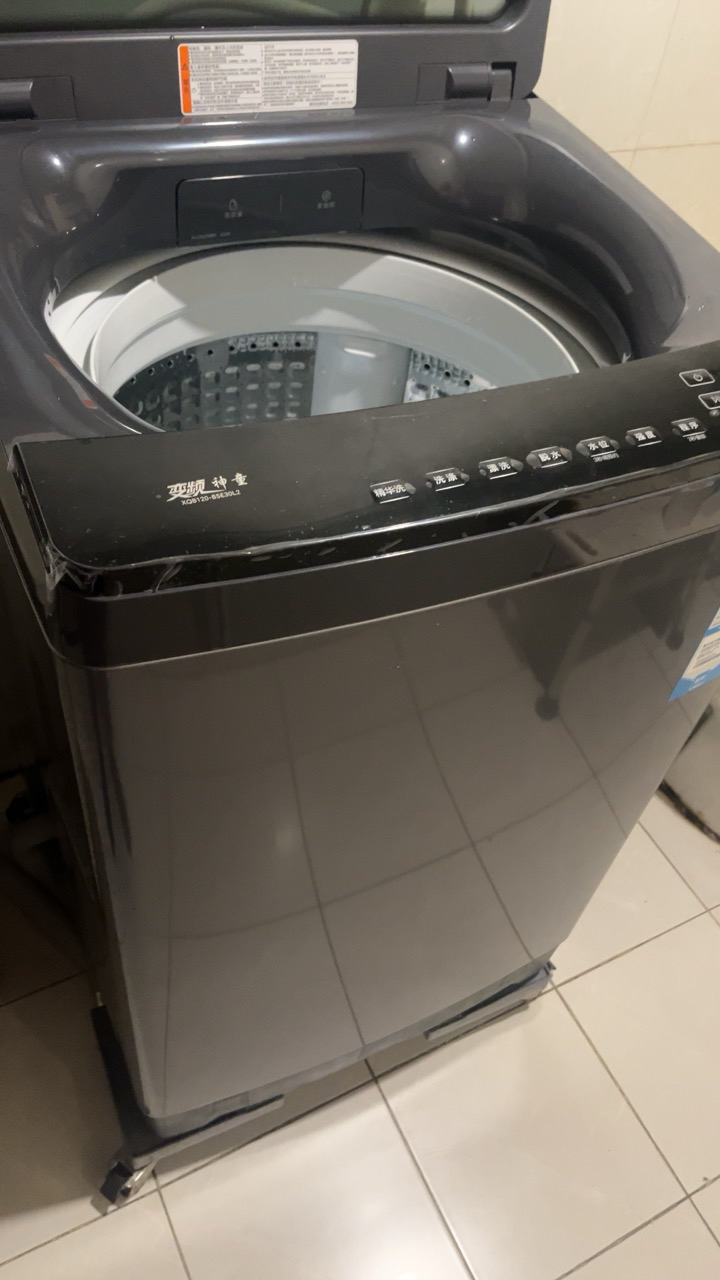 海尔(Haier) 12公斤 变频 全自动 波轮洗衣机 精华洗 除菌螨 玻璃盖 仿手搓 XQB120-BSE30L2晒单图