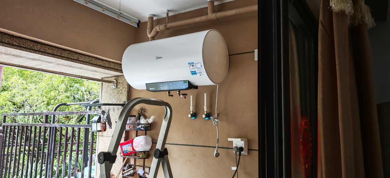 美的(Midea)60升电热水器JM1升级款2500W超一级能效 长效免换镁棒 双效抑菌热水器F60-25JM1 Pro晒单图