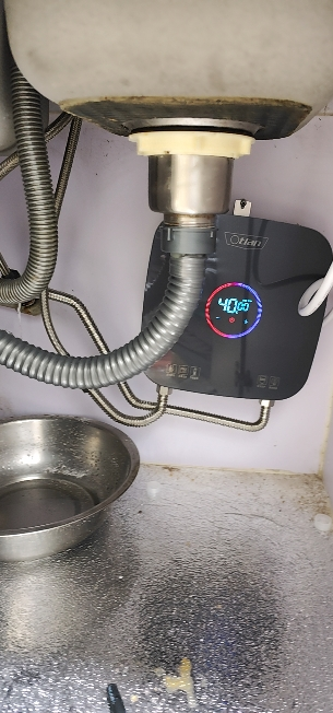 奥特朗(Otlan)小厨宝即热式无胆速热 厨房洗脸恒温热水宝下出水台下电热水器 铸铝加热防水垢 S13H晒单图