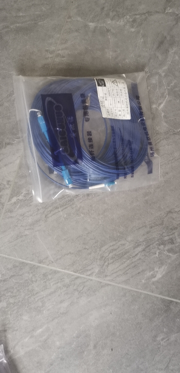 蓝色铠装 尾纤 FC-LC 50米 根晒单图