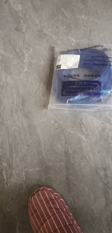 蓝色铠装尾纤 FC-LC 30米 根晒单图