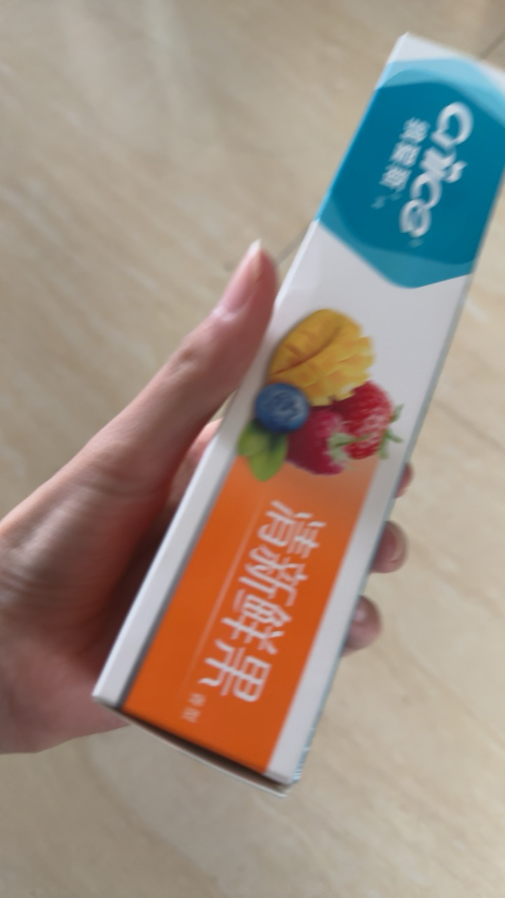 纳爱斯清新鲜果牙膏120g*2支清新口气呵护口腔家庭实惠装晒单图