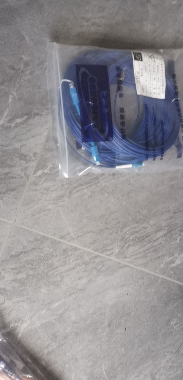 蓝色铠装尾纤 FC-FC 35米 根晒单图