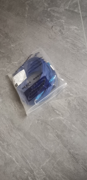 蓝色铠装尾纤 FC-FC 10米 根晒单图