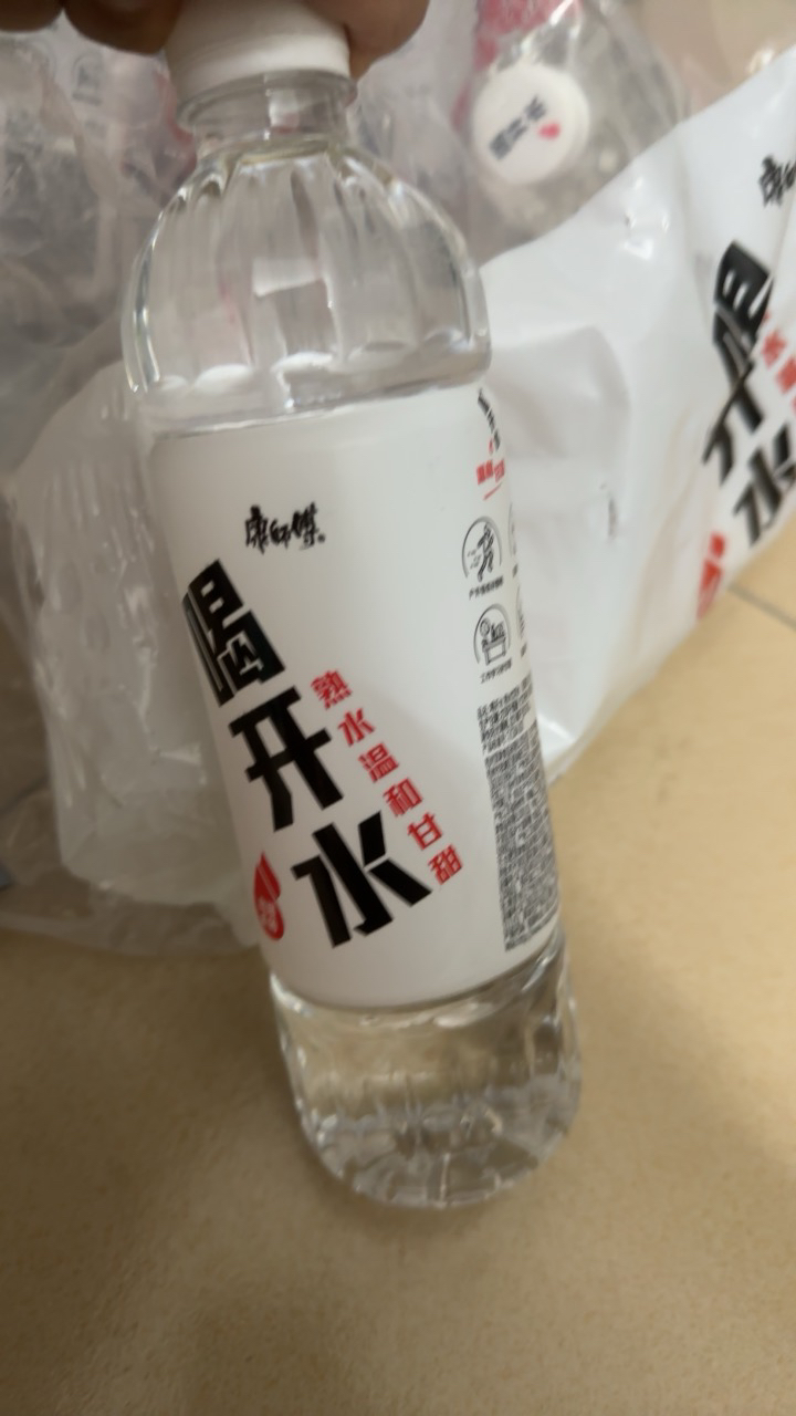 康师傅喝开水550ml*24瓶晒单图