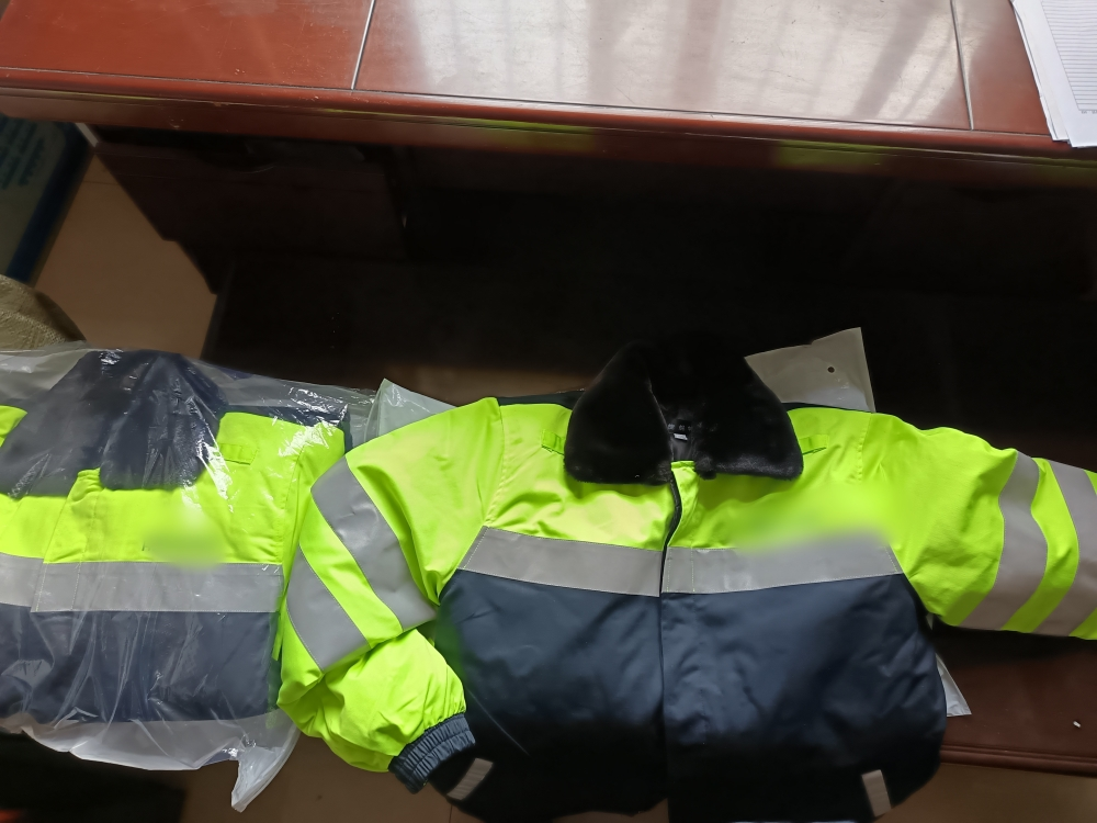 捷妮特 高可视警示防护全棉工作服夏装 JNT-7 套晒单图