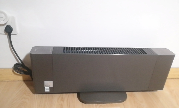 美的超薄风暖石墨烯踢脚线取暖器大面积电热电暖气家用防水浴室电暖器节能移动地暖全屋升温卧立两用语音控制 新品 NDT-MN晒单图