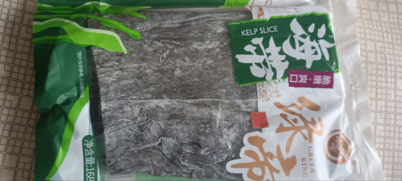 绿帝 海带168g 海产干货 宽叶 昆布 凉拌 火锅 煲汤晒单图