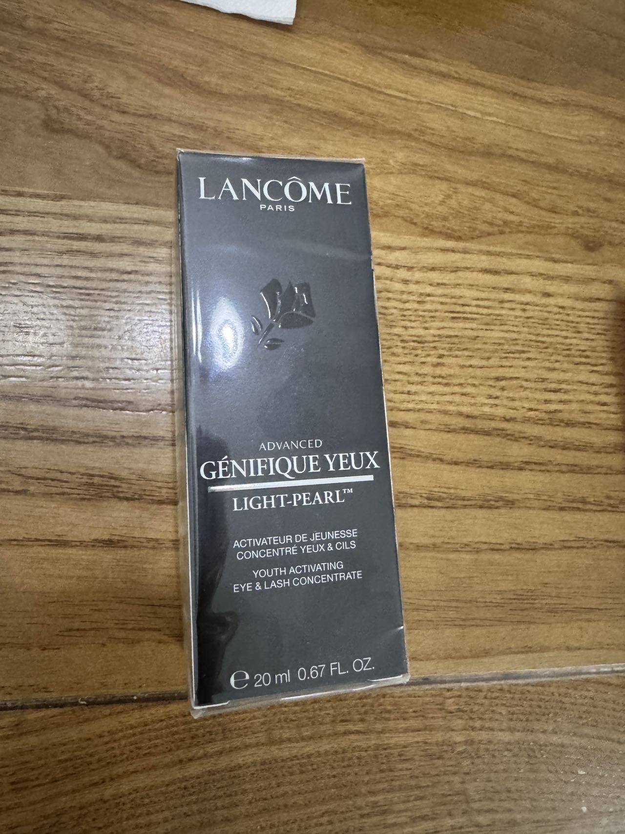 兰蔻(LANCOME) 新版眼部精华肌底液 淡褪黑眼圈细纹改善眼袋 改善浮肿 明亮眼周兰/蔻大眼精华20ml晒单图