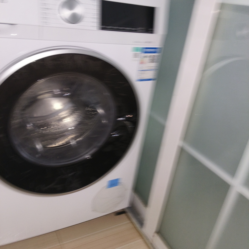 西门子全自动10KG白滚筒洗衣机WG52A100AW 一级能效智能APP控低噪环保晒单图