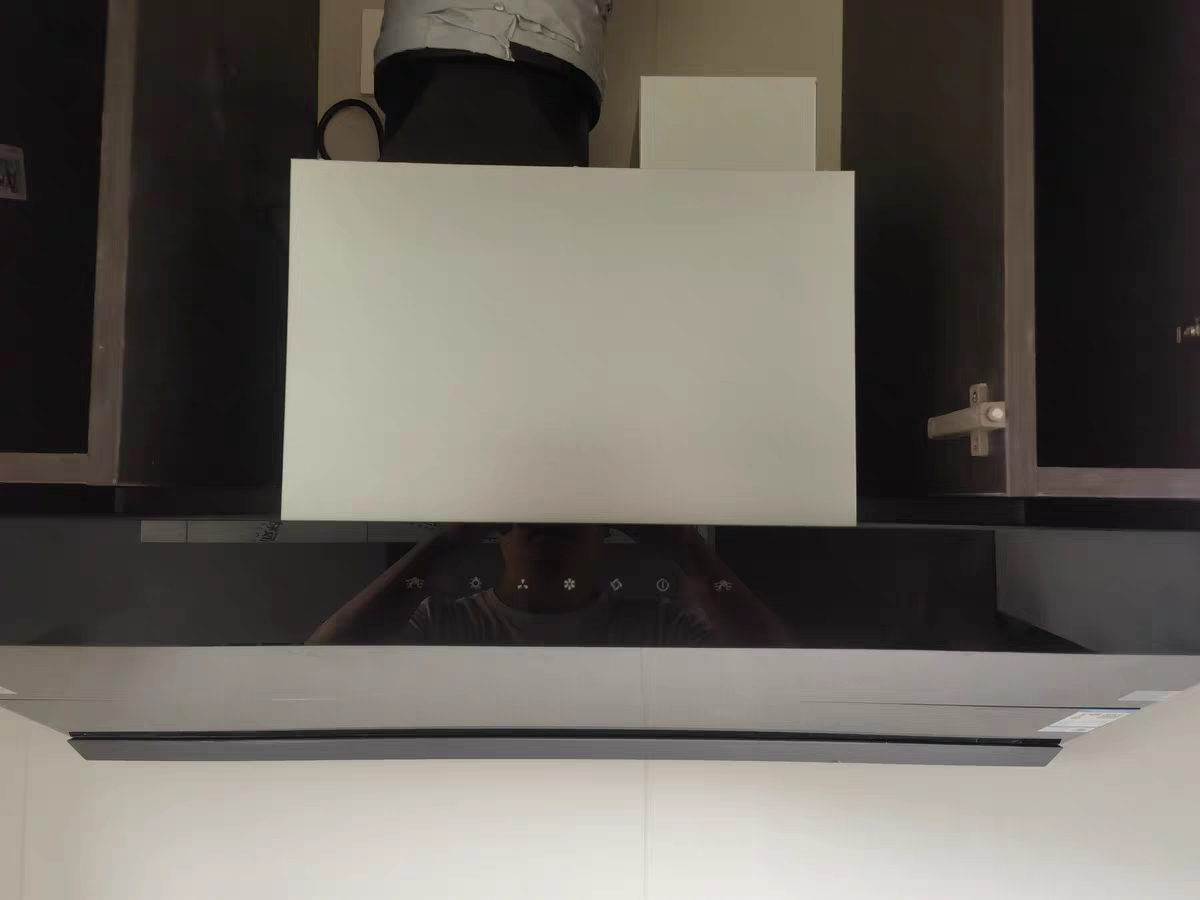 老板(Robam)[星辰系列]油烟机超薄平嵌抽油烟机变频家用 25立方大风量低噪挥手智控顶侧一体吸油烟机60A8S晒单图