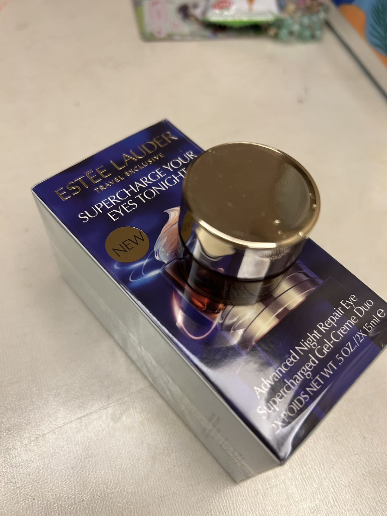 (Estee Lauder)雅诗兰黛小棕瓶眼霜改善眼袋改善黑眼圈紧肤淡皱小棕瓶抗蓝光眼霜15ml 两瓶装+小样5ml晒单图