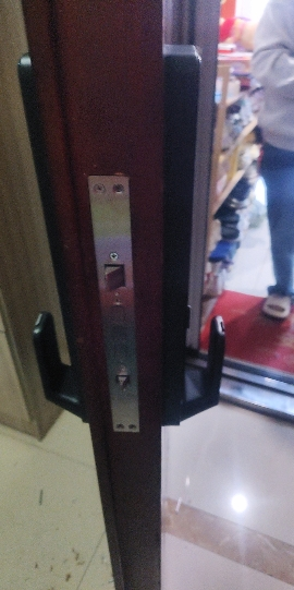 小米(MI)智能门锁2 米家指纹锁电子锁推拉式全自动门锁C级锁芯办公家用密码锁防盗门锁集成智能门铃晒单图