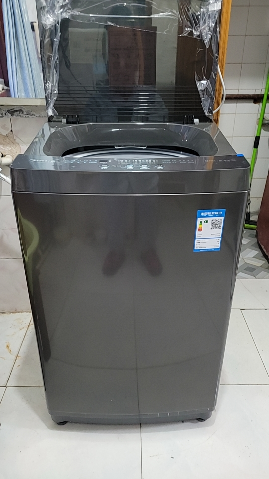 [官方正品]美的10KG波轮洗衣机全自动家用 10公斤 出租房宿舍 一级能效 健康除螨 全域抗菌 MB10V37T晒单图