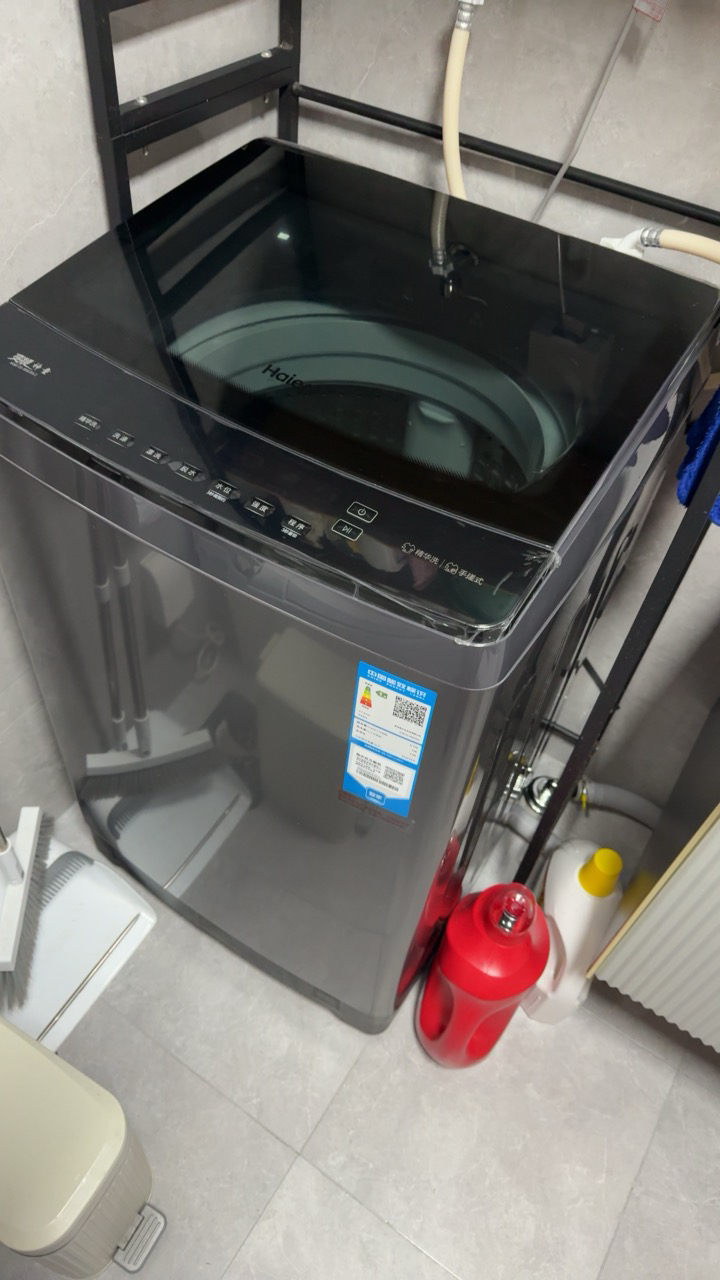 海尔(Haier) 12公斤 变频 全自动 波轮洗衣机 精华洗 除菌螨 玻璃盖 仿手搓 XQB120-BSE30L2晒单图