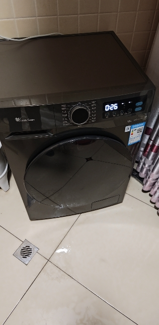 [官方正品]小天鹅滚筒洗衣机全自动 12kg公斤大容量 家用变频节能省电洗脱一体蒸汽消毒高洗净比 以旧换新TG12V20晒单图