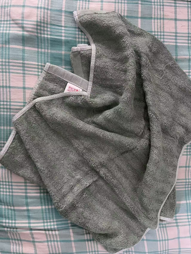 世纪金鹰 竹纤维波浪毛巾 125g/条晒单图